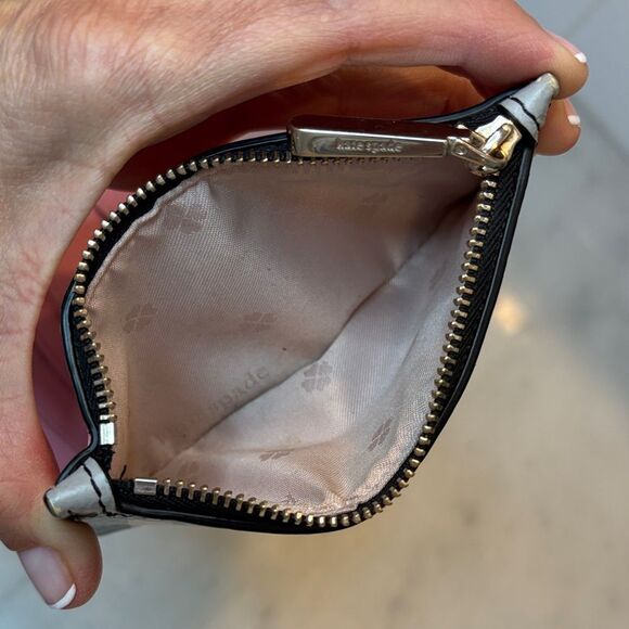 KATE SPADE Bradley Gingham Print Leather Bifold Wallet - Picture 16 of 16